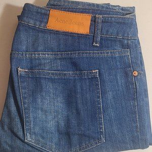 Acne Studio Jeans Women Unisex 31/34 Hex Lena Blue Denim Jeans Vintage MSRP 350